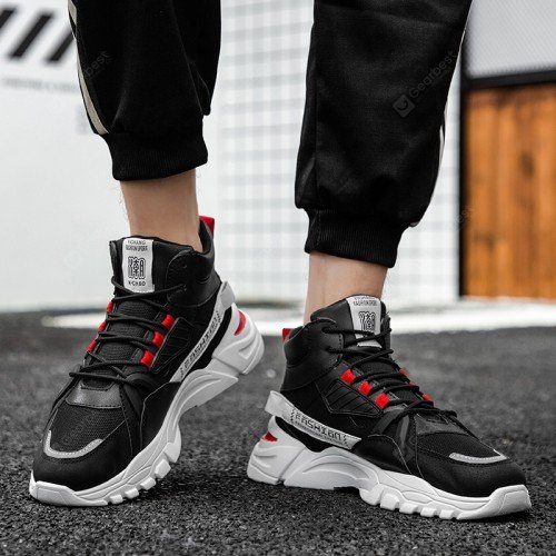 Men Outdoor Casual Boots Trend High-Tops Sneakers Fashion Sports Shoes